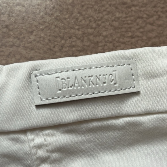 Blank NYC Fringed White Flair Shorts - Picture 7 of 9